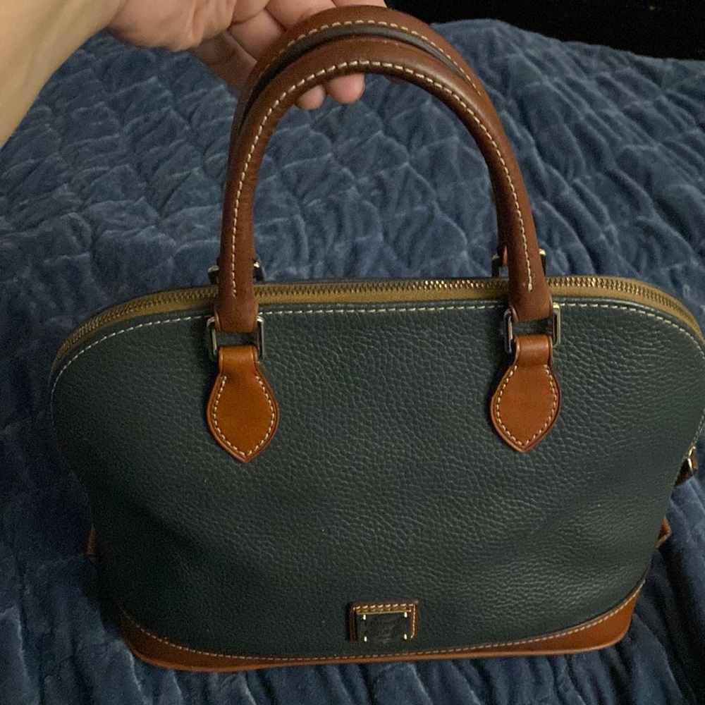 Dooney and Bourke- dark gray handbag. Purchased online second hand.
